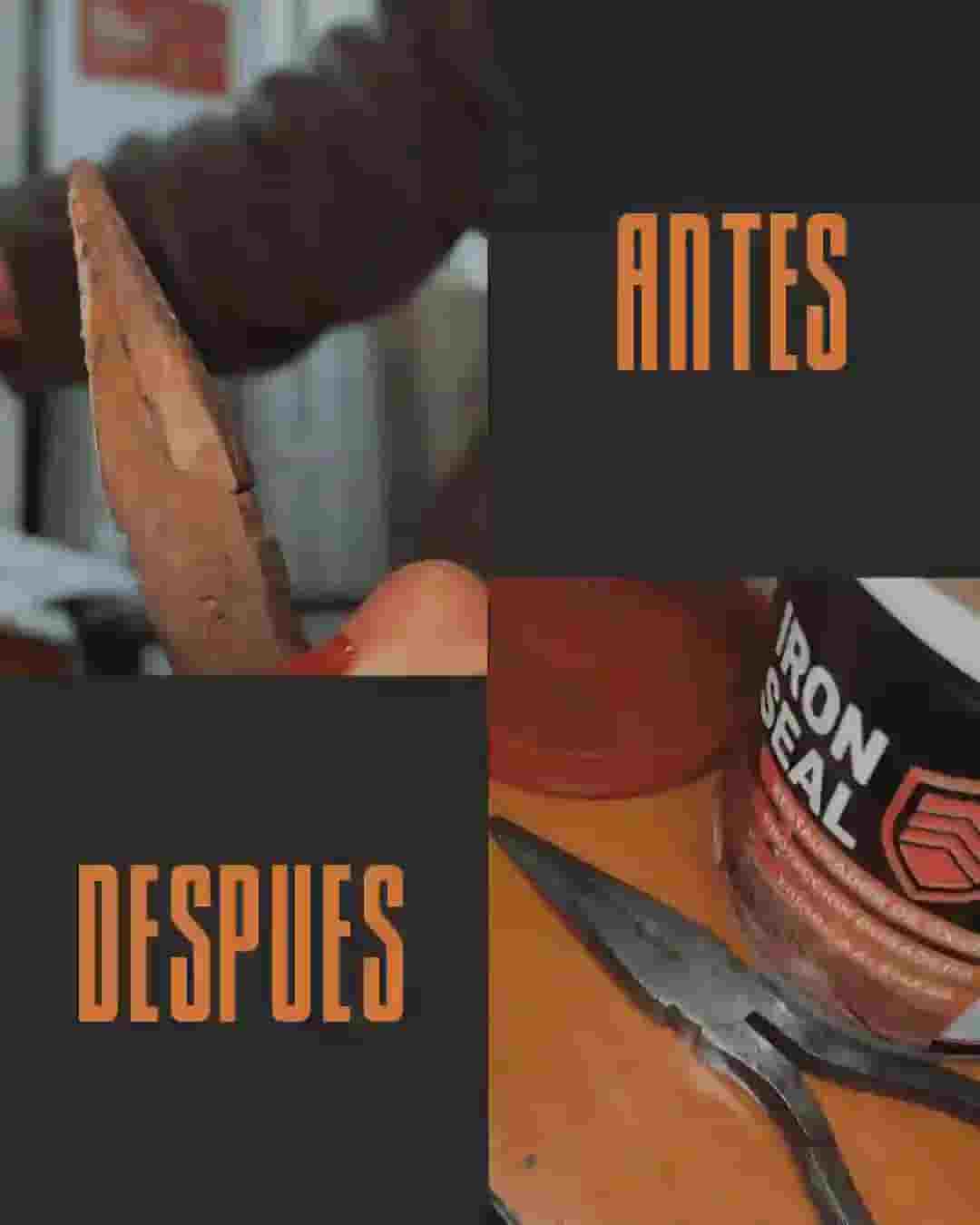 Herramienta después del tratamiento
