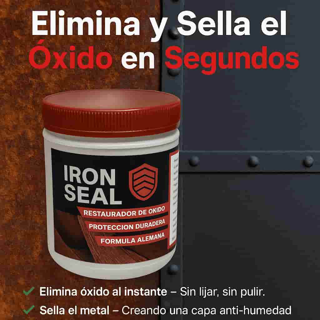 Producto Iron Seal (frente o etiqueta)